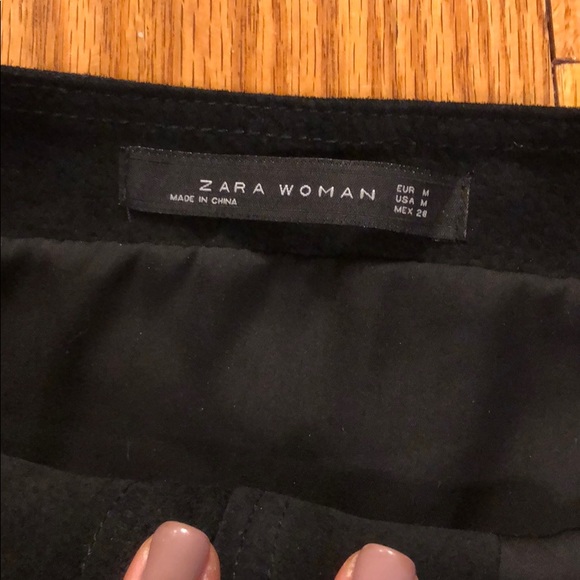 Zara Suede Mini Skirt - Picture 3 of 8